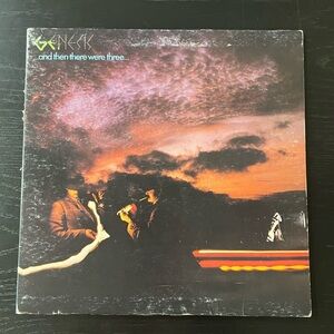 Genesis vinyl record album and then there were three